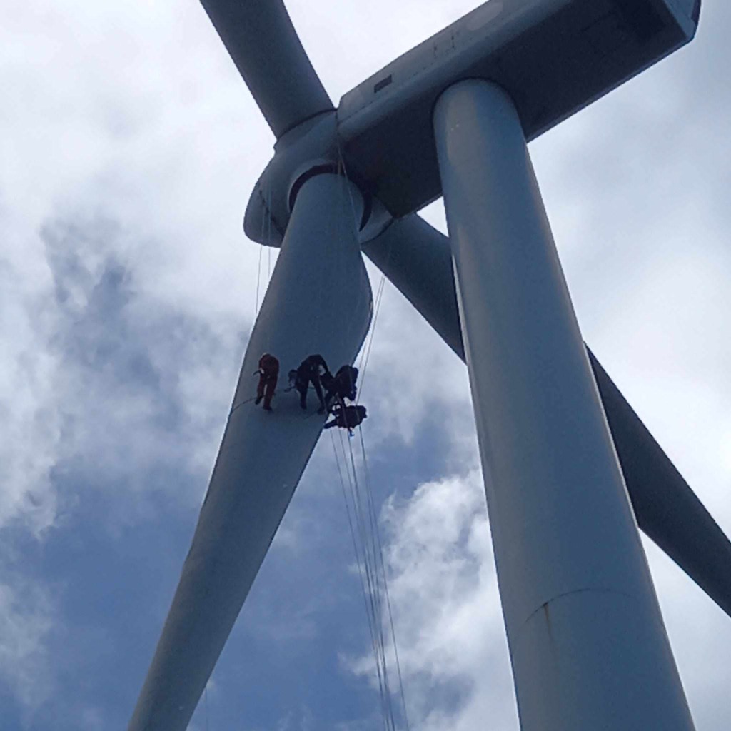 NEAS wind turbine blade maintenance